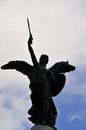 City architecture monument angel