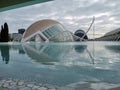 City of Art and Science in Valencia, Spanish modern, futuristic architecture