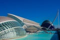 City of Arts and Sciences. Architects Santiago Calatrava and Felix Candela