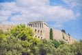 City Athens, Greece Republic. Acropolis and mountain. Sep 11 2019. Travel photo Royalty Free Stock Photo
