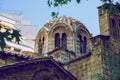 City Athens, Greece Republic. Church roofs and sky. Travel photo. 17. Sep. 2019