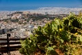 City of Athens seen from the Mount Lycabettus a Cretaceous limestone hill