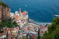 City of Atrani, Italy. Royalty Free Stock Photo