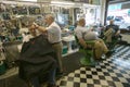 City Barber Shop Royalty Free Stock Photo