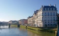 A view on Bayonne, south of France Royalty Free Stock Photo