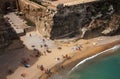 City beach in Melilla. Royalty Free Stock Photo