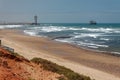 Central beach in Sidi Ifni, Morocco