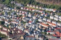 City of Bergen with residential area for housing, Norway, UNESCO World Heritage Site Royalty Free Stock Photo