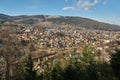 City of Bern, Switzerland. Panorama view of Berne old town Royalty Free Stock Photo