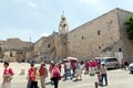 The city of Bethlehem. The Church of the Nativity Royalty Free Stock Photo