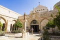 The city of Bethlehem. The church of the Nativity of Jesus Christ Royalty Free Stock Photo