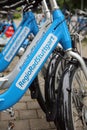 City Bike rental Station in Stuttgart. Germany