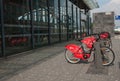 City-bikes in Lille, France