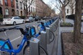 City Bikes to be rented Royalty Free Stock Photo