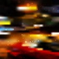 City blur background