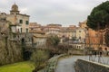 The city of Bracciano, Italy.