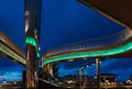 The City bridge Byens bro in Odense, Denmark Royalty Free Stock Photo