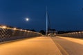 The City bridge in Odense, Denmark Royalty Free Stock Photo