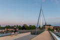 The City bridge in Odense, Denmark