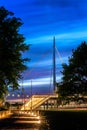 The City bridge in Odense, Denmark