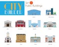 City Builder Set 1: Public and Municipal Buildings