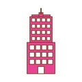 city building icon image Royalty Free Stock Photo