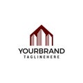 City building logo template Royalty Free Stock Photo