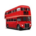 City bus design Royalty Free Stock Photo