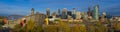 The City of Calgary Skyline at Sunrise