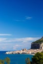 City of Cefalu, Sicily, Italy Royalty Free Stock Photo