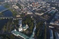 City center aerial view. Yaroslavl. Golden Ring of Russia Royalty Free Stock Photo