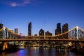 Brisbane Australia at night Royalty Free Stock Photo