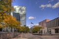 The city center in Hartford, Connecticut