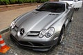 September 5, 2017. Kiev - Ukraine. City center. Hypercar. Tuning. Mercedes-Benz SLR McLaren 722 Edition Royalty Free Stock Photo