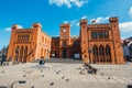 City center of Kolobrzeg with neo gothic building of City Hall, West Pomerania, Poland Royalty Free Stock Photo