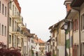 City center of the medieval town of Estavayer-Le-Lac Royalty Free Stock Photo