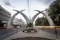 City center of Mombasa, Kenya Royalty Free Stock Photo