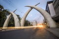 City center of Mombasa, Kenya Royalty Free Stock Photo