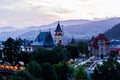 The city center of Piatra Neamt