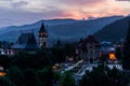 The city center of Piatra Neamt