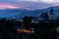 The city center of Piatra Neamt