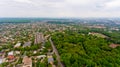 The city center of Vinnytsia, Ukraine.