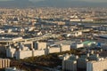 City central business downtown aerial view, Osaka Royalty Free Stock Photo