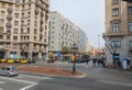 City Centre of Barcelona at a reasoably Quiet time of day.