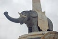 The Elephant Statue, the symbol of Catania Sicily Italy Royalty Free Stock Photo