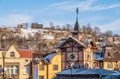 City centre of Chortkiv, Ukraine