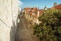 The city centre of old town Dubrovnik - Croatia