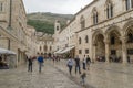 The city centre of old town Dubrovnik - Croatia