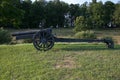 City Cesis, Latvian republic. Century of Cesis Battle Reconstruction for the Baltic States. Big gun. 22.06.2019