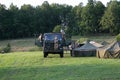 City Cesis, Latvian republic. Century of Cesis Battle Reconstruction for the Baltic States. Weapons and soldiers. 22.06.2019